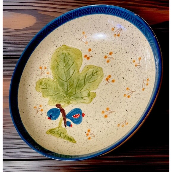 WILLIAMS-SONOMA Pasta Large Bowl "FIG"9.5’ Vintage, Crafted In Italy -2011 - Picture 3 of 15